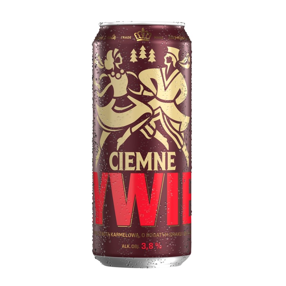 Piwo Żywiec Ciemne 3,8% 500 ml puszka
