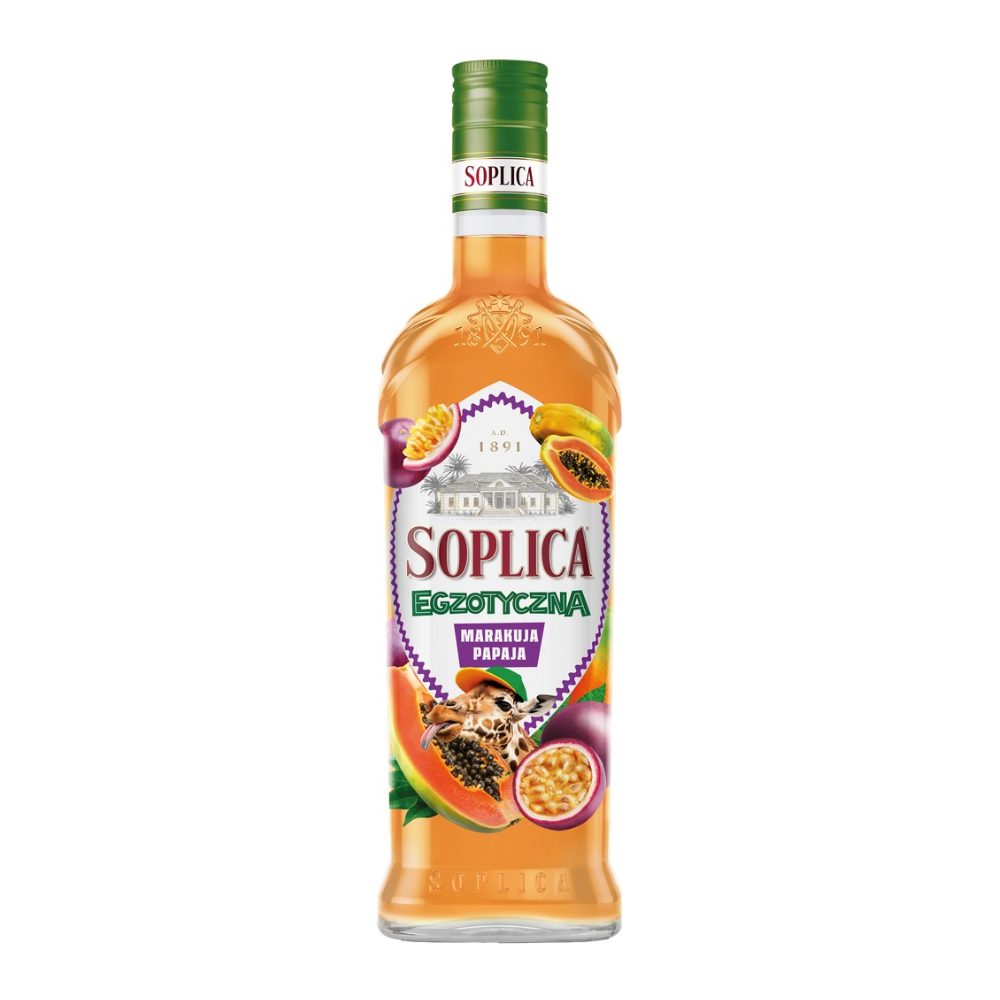 Wódka Soplica Egzotyczna Marakuja Papaja 21% 500 ml
