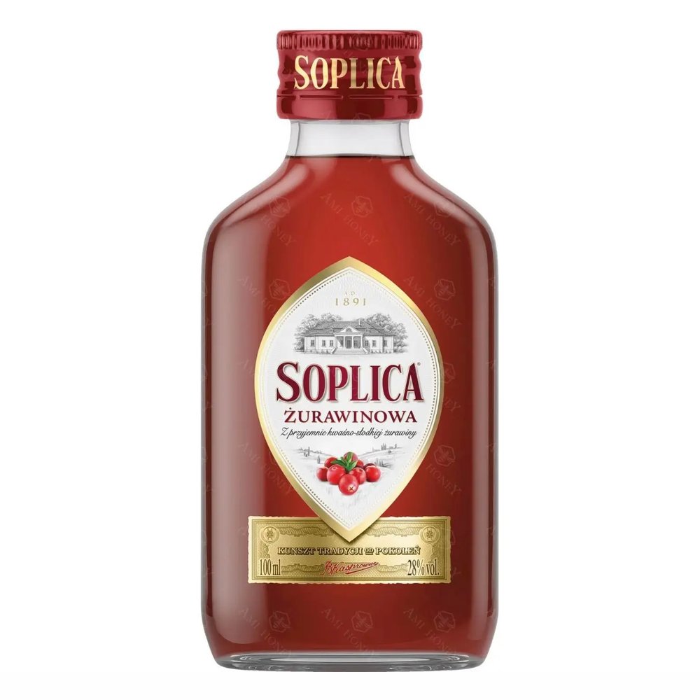Wódka Soplica Żurawinowa 30% 100 ml