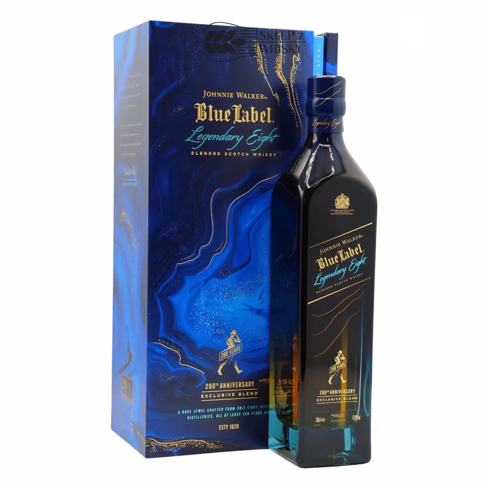 Whisky Johnnie Walker Blue Label Legendary 8 Limited Edition 43,8% 700 ml