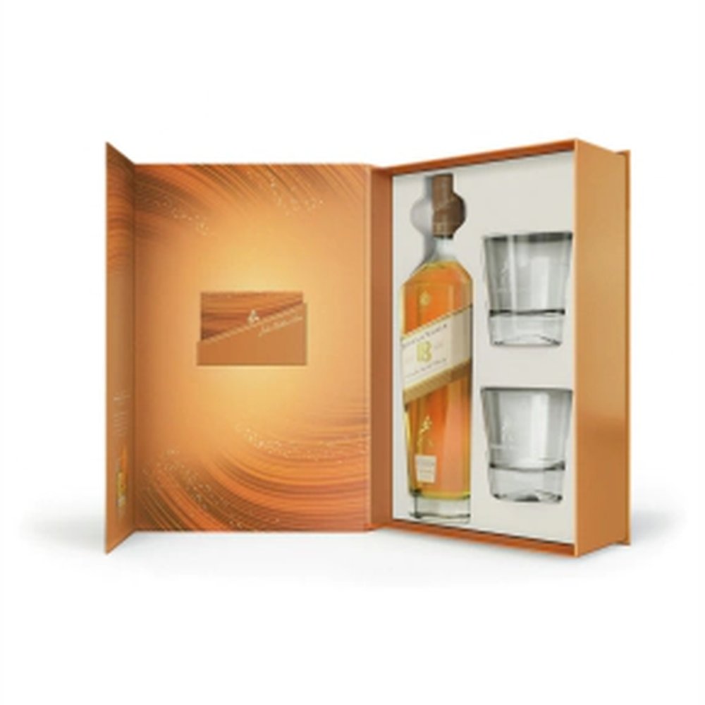 Whisky Johnnie Walker Gold Aged 18 YO  40% 700 ml + szklanki