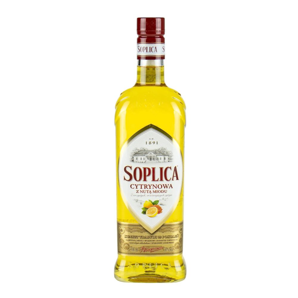 Likier Soplica Cytrynowa z Nutą Miodu 28% 500 ml