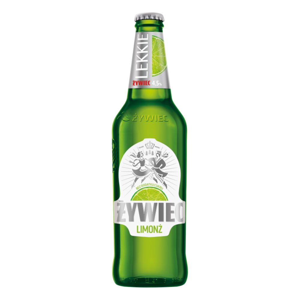Piwo Żywiec Lekkie Limonż 4,5% 500 ml
