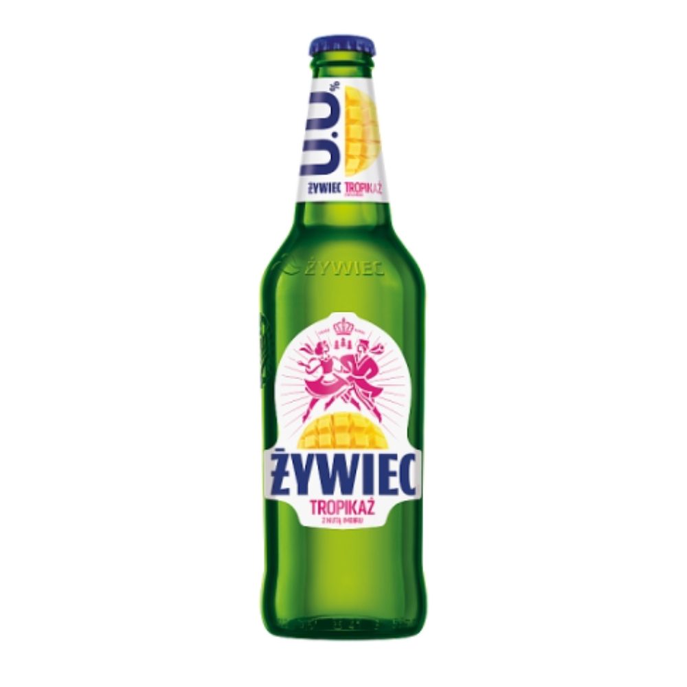 Piwo Żywiec Tropikaż z nutą imbiru 0% 500 ml