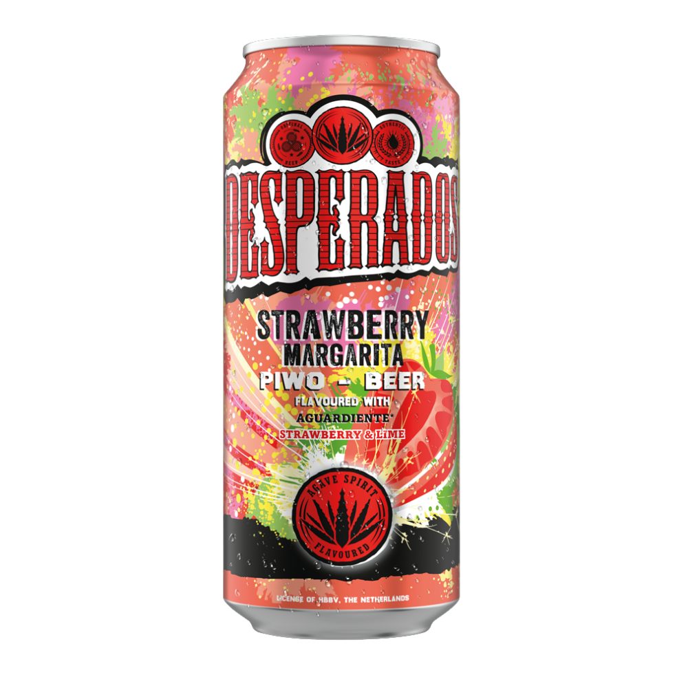 Piwo Desperados Strawberry Margarita  3% 500 ml puszka