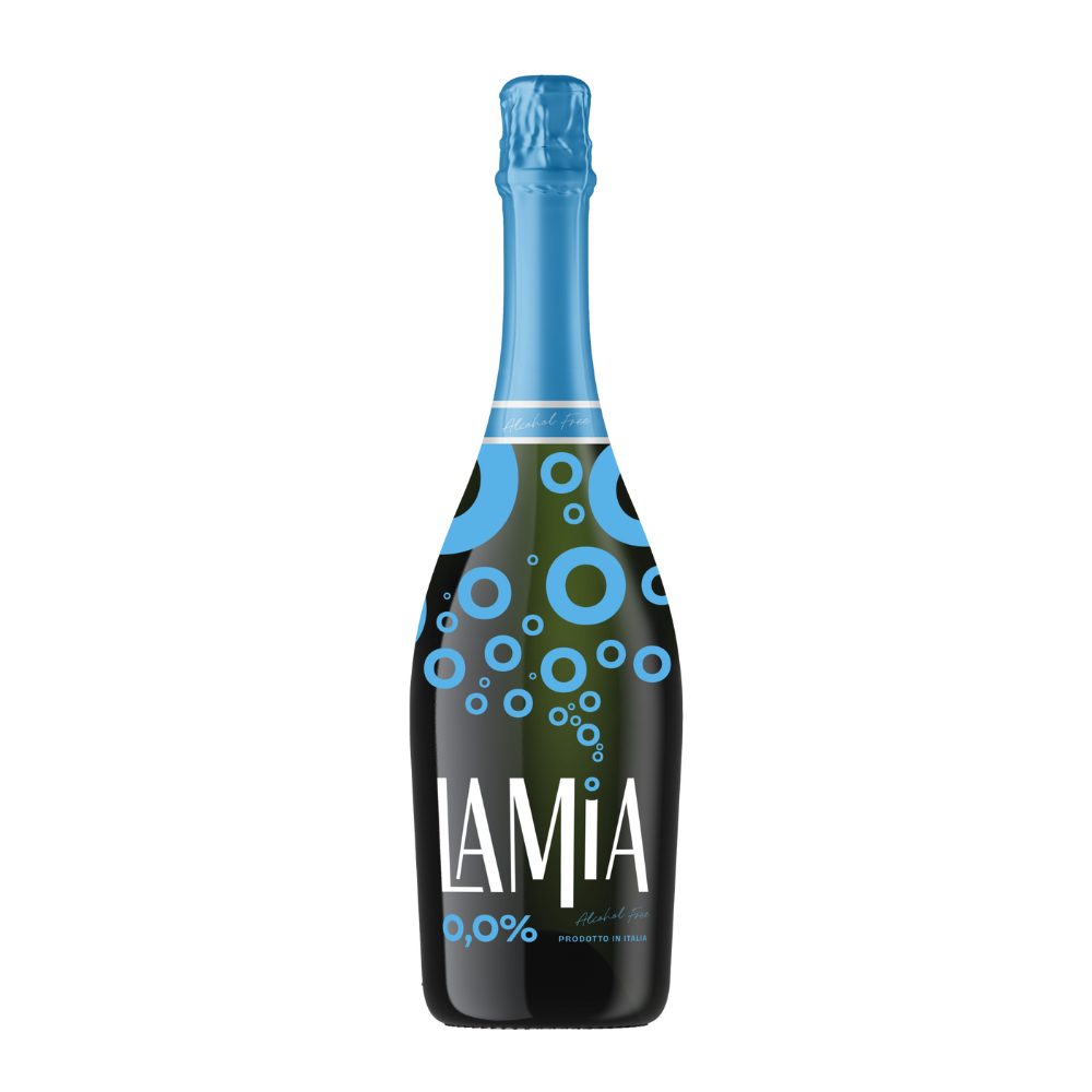 Wino musujące Lamia Prosecco Zero 0% białe wytrawne 750 ml