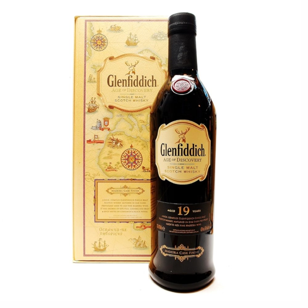 Whisky Glenfiddich 19YO Age of Discovery Madeira 40% 700 ml kartonik